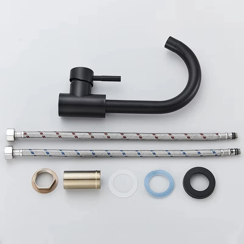 Bathroom Basin Faucet 304 Stainless Steel Cold Wash