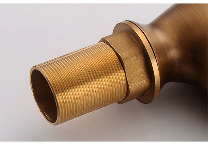 Bathroom Sink Faucet Antique Bronze 360 Degree Turn