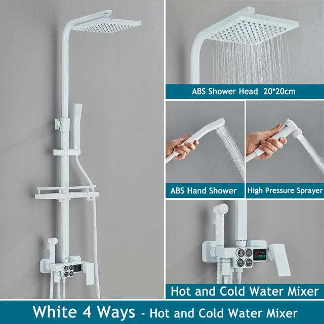Cold Digital Bathroom Shower Quality Brass Bathroom Faucet