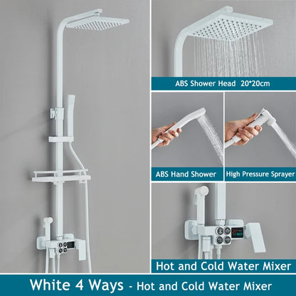 Cold Digital Bathroom Shower Quality Brass Bathroom Faucet