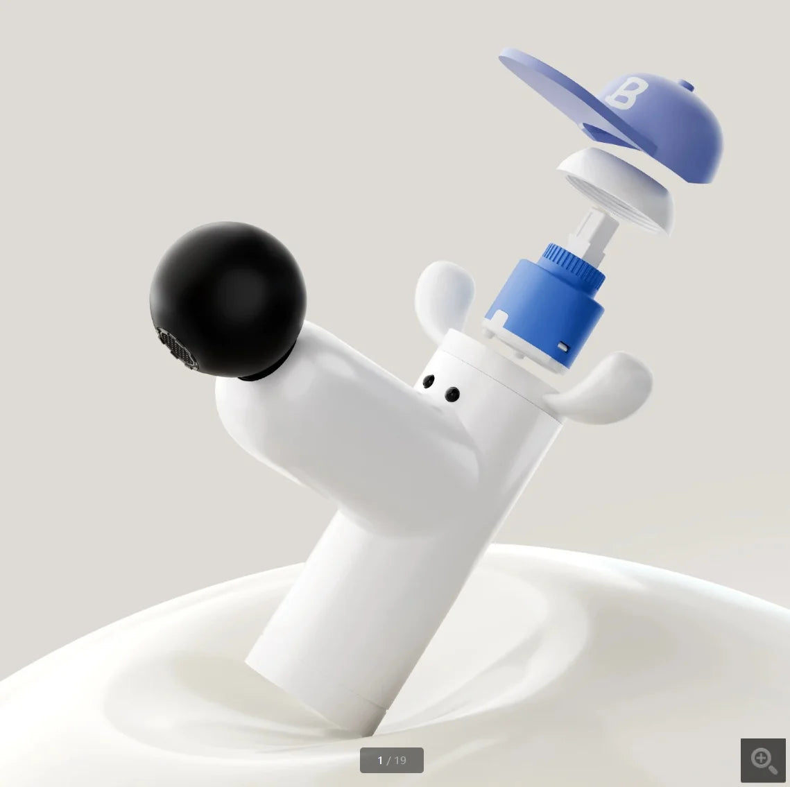 Bathroom Cold Dog Basin Faucet Lever Unique Design