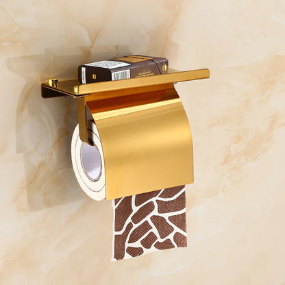 Stainless Steel Roll Paper Holder Mobile Tissue Holder