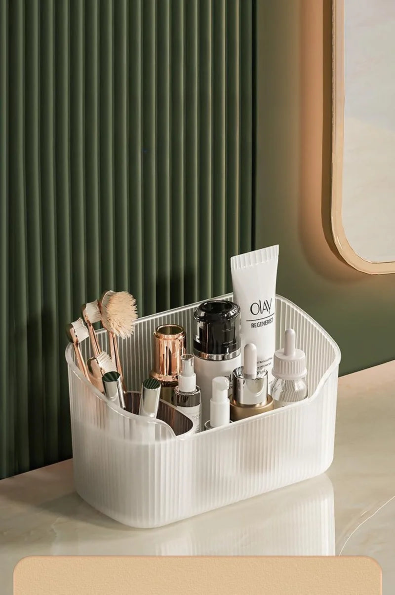 Large Capacity Cosmetic Storage Box Makeup Organizer Bathroom