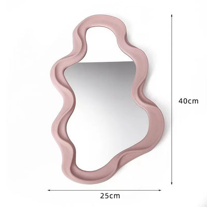 Lazzy House Wall Mirror Bedroom Bathroom Kawaii Makeup
