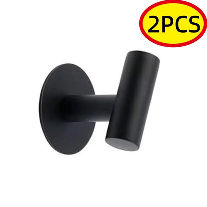 Stainless Steel Robe Hook Adhesive Wall Hook Towel
