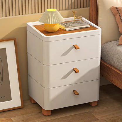 Narrow Multi-Layer Drawer Style Storage Cabinet Bathroom