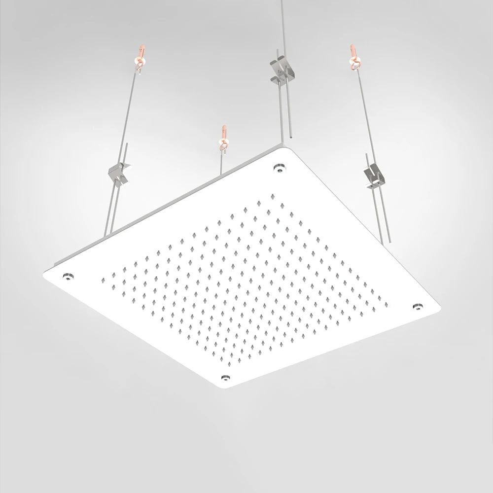 Relextime Luxury Ceiling Rain Shower Head Modern Hidden
