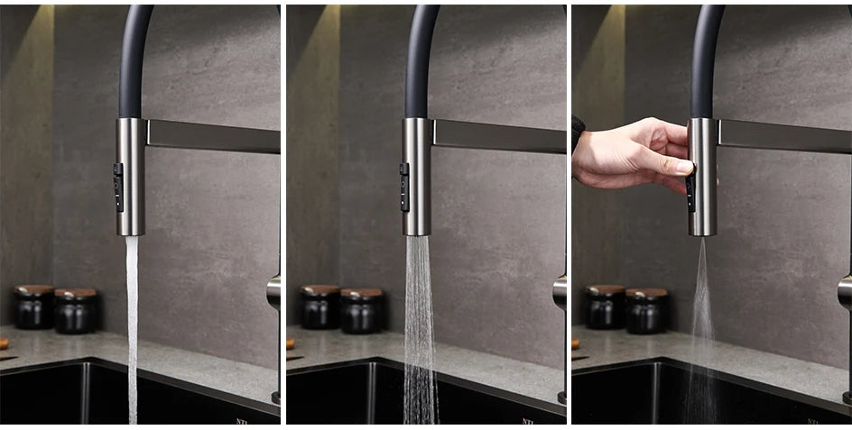 Vgx Faucet Sink Faucets Rubber Pull Down Stream
