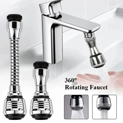 1/2pcs 360 Adjustment Sink Faucet Extender Filter Spray