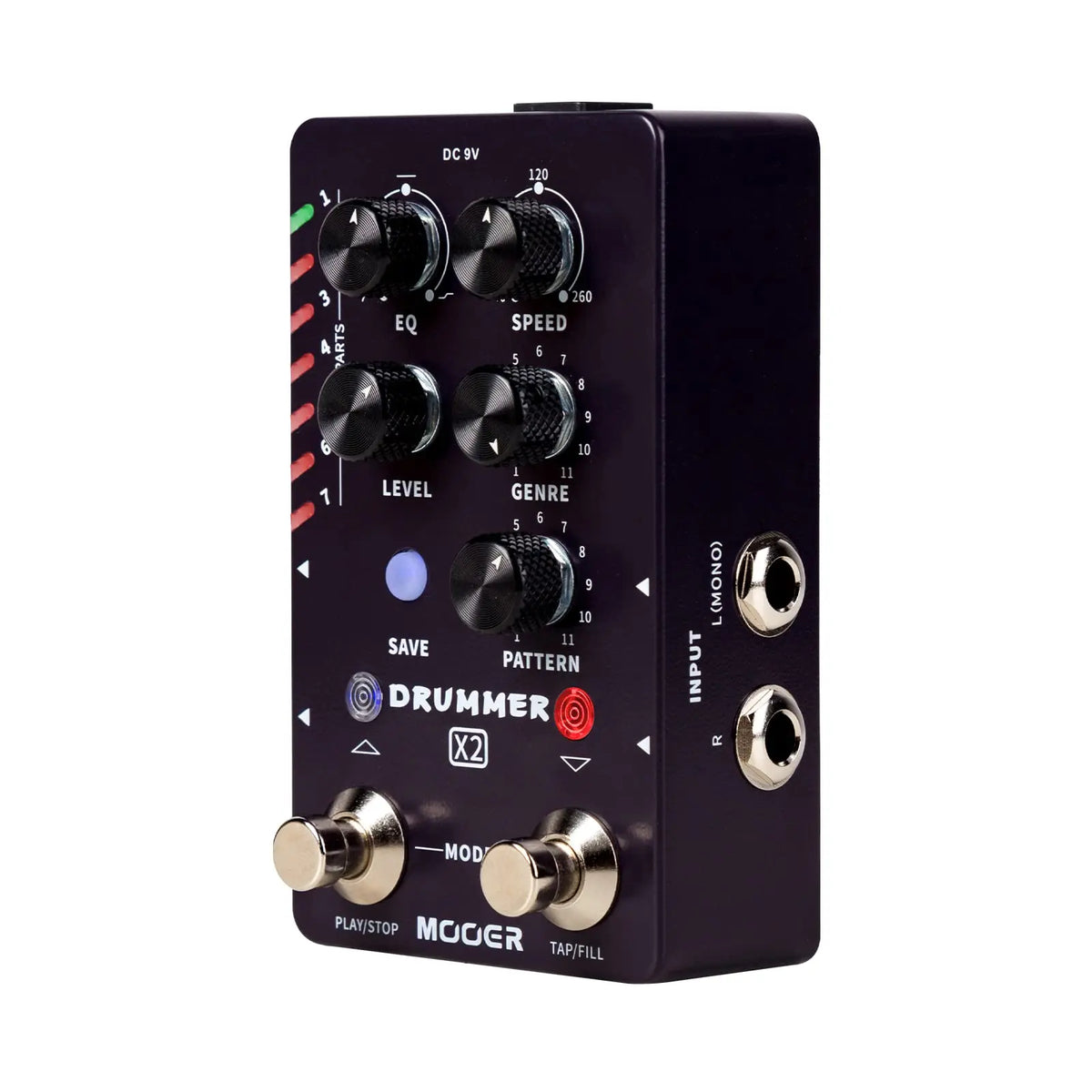Mooer Drummer X2 Professional Stereo Multi Drum Machine