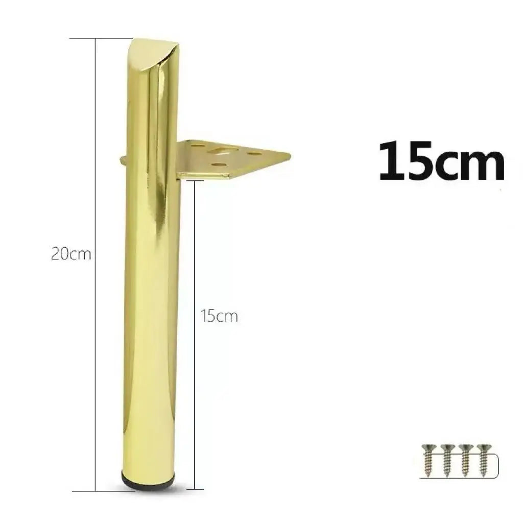 4pcs Light Luxury Metal Thickened Bathroom Cabinet Tv