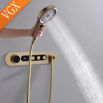 Vgx Concealed Thermostatic Shower System Temperature Digital