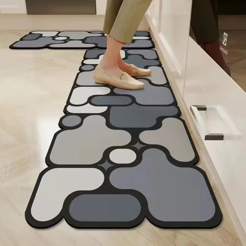 American Floor Mats Pvc Leather Waterproof Doormat Anti-Slip