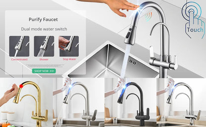 Smart Touch On Filter Faucets Way Cold Pure
