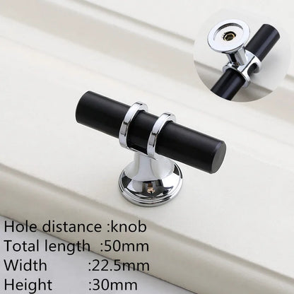 Kk&Fing Cabinet Wardrobe Door Golden Handles Lengthen Light