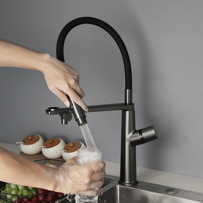 Zappo Faucet Separate Drinking Water Pull Out Sink