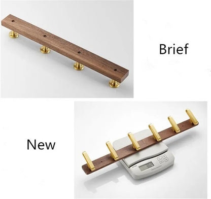 Tuqiu Robe Hook Clothes Hook Towel Hanger Wood