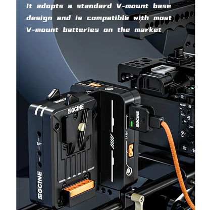 Zgcine Vm-Hs2 Swap Shark Fin Dual Micro Mount