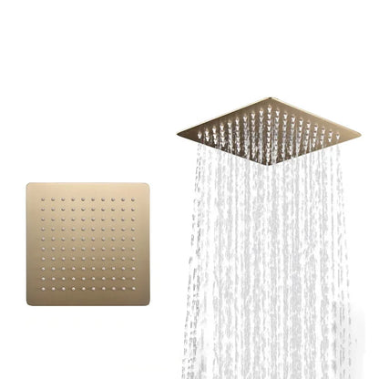 Square Rain Shower Head 304 Stainless Steel Ceiling