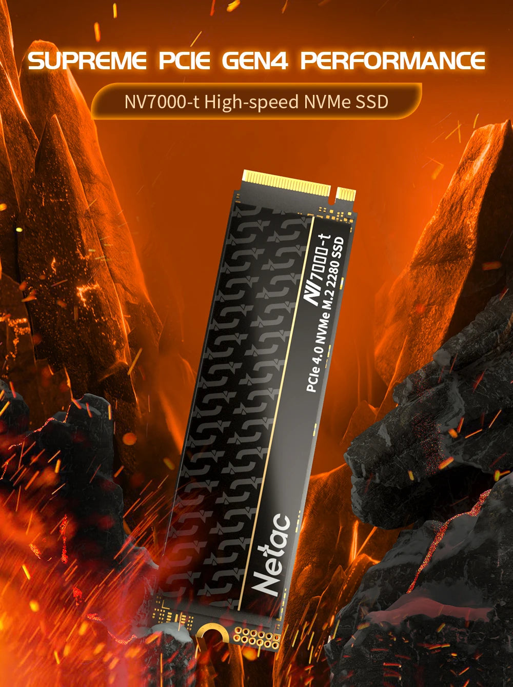 Netac Ssd 1tb Ssd Nvme M2 7400mb/S 512gb