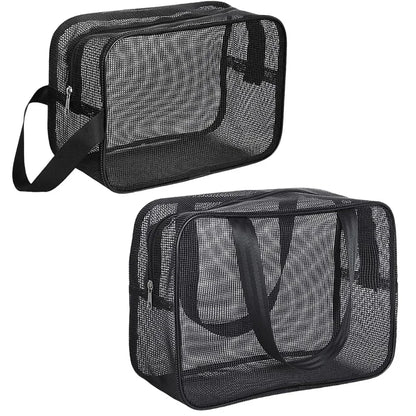 Mesh Shower Caddy Tote Large Capacity Toiletry Organizer