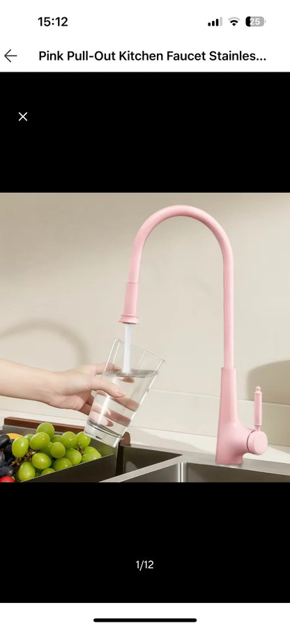 Pink Bathroom Basin Faucet Red Bathroom Faucet Sink