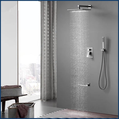 Concealed Shower System 2/3 Ways Water Outlet Hidden