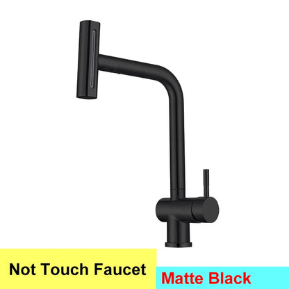 Handfree Grey Touch On Faucet Stainless Steel Cold