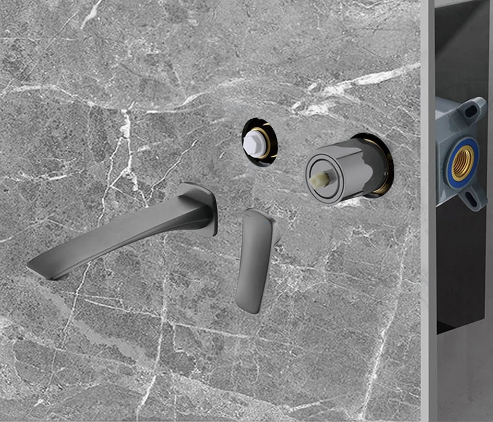 Vgx Concealed Bathroom Faucets Embedded Cartridge Basin Mixer