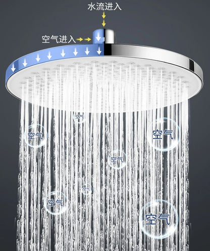 9/10 Inch 360 Swivel Rain Shower Head Internal