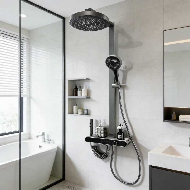 Intelligent Digital Bathroom Shower System Four Functions