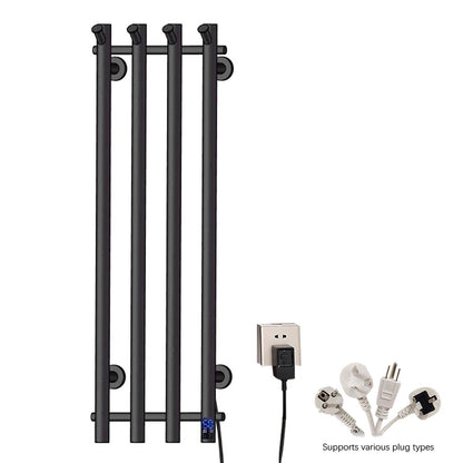 Bathroom Electric Heated Towel Rack 3/4 Bars Bathroom