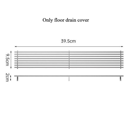 304 Stainless Steel Long Strip Floor Drain Cover