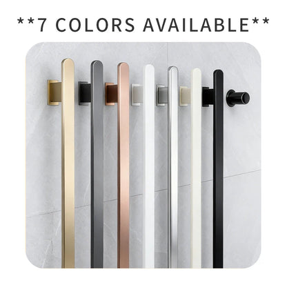Gold Vertical Heated Towel Rail Large Towels &