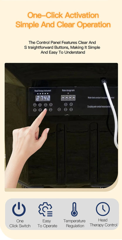Head Spa Shampoo Basin 60l Water Storage Tank