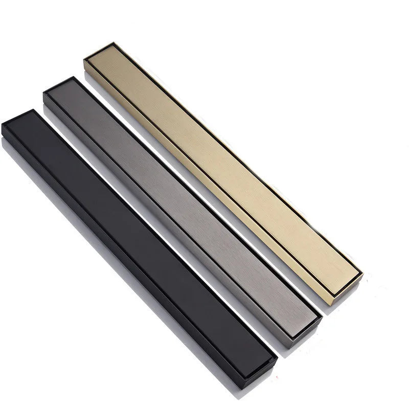 600 To 1000mm Black/Gold/Gunmetal Gray Long Strip Floor