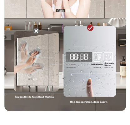Modern Smart Bathroom Mirror Cabinet Wall-Mounted Vanity Mirror