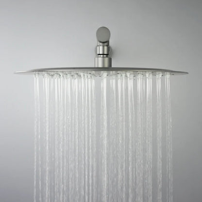 Brushed Gold Black Chrome Grey Overhead Shower Head