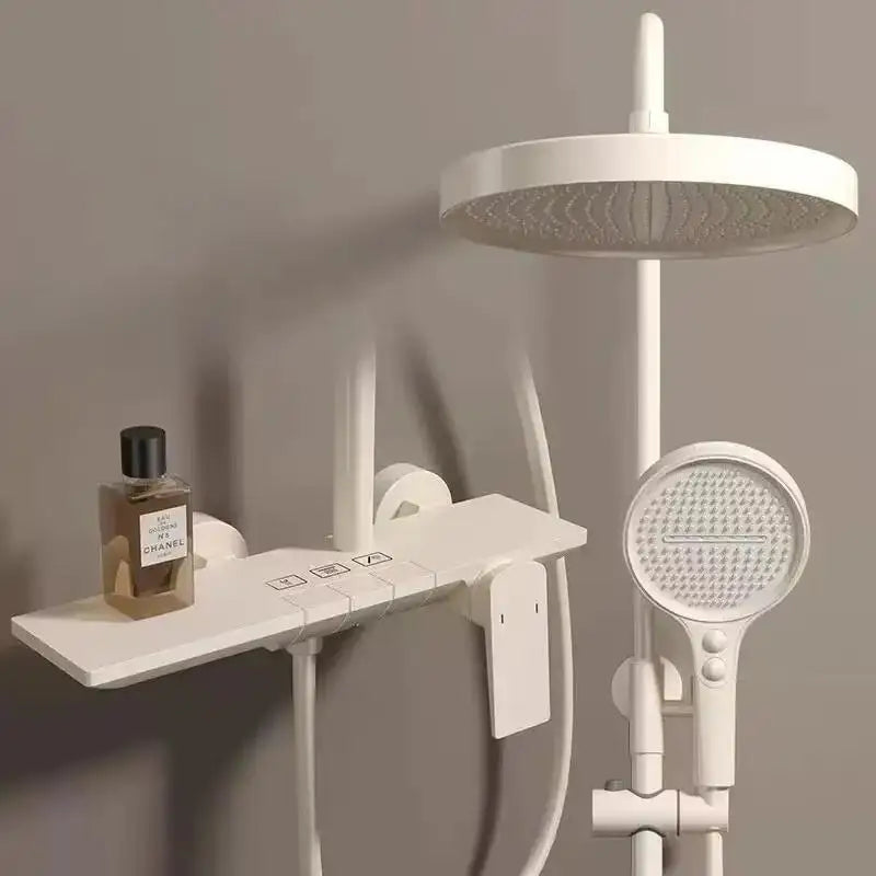 Rose Gold Bathroom Shower Cold Mixer Bath Shower