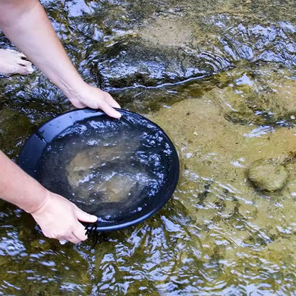Thickened Plastic Gold Pan Basin Outdoor Mining Prospecting