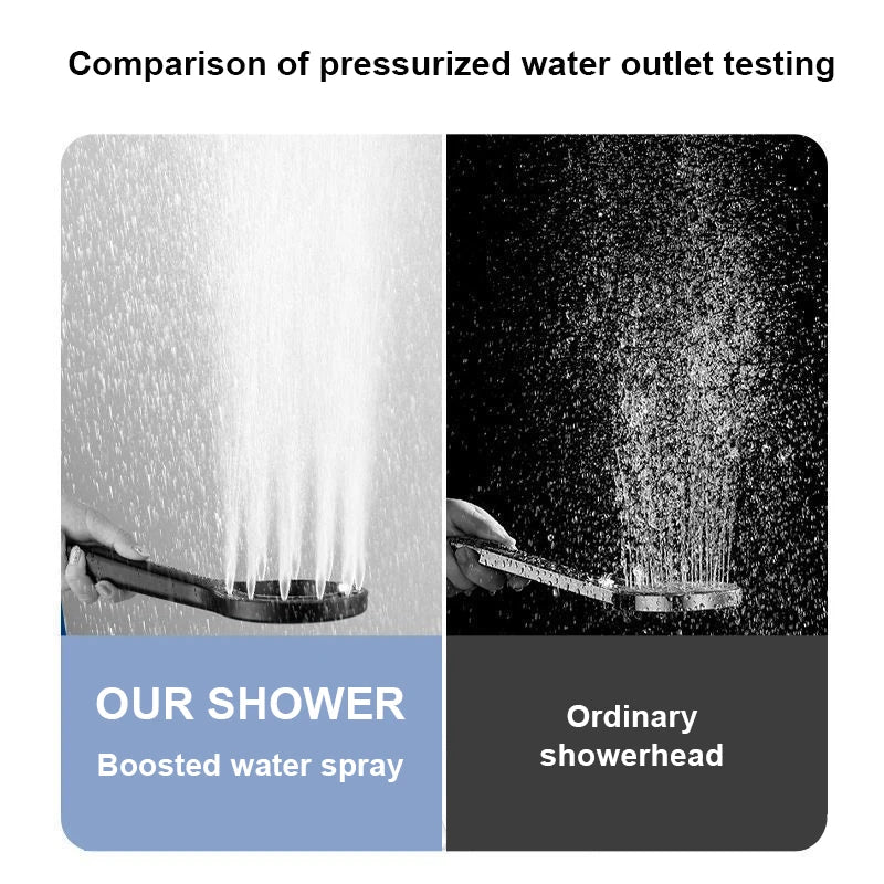 Bathroom Spray Shower Head Pressurized Handheld Shower Big