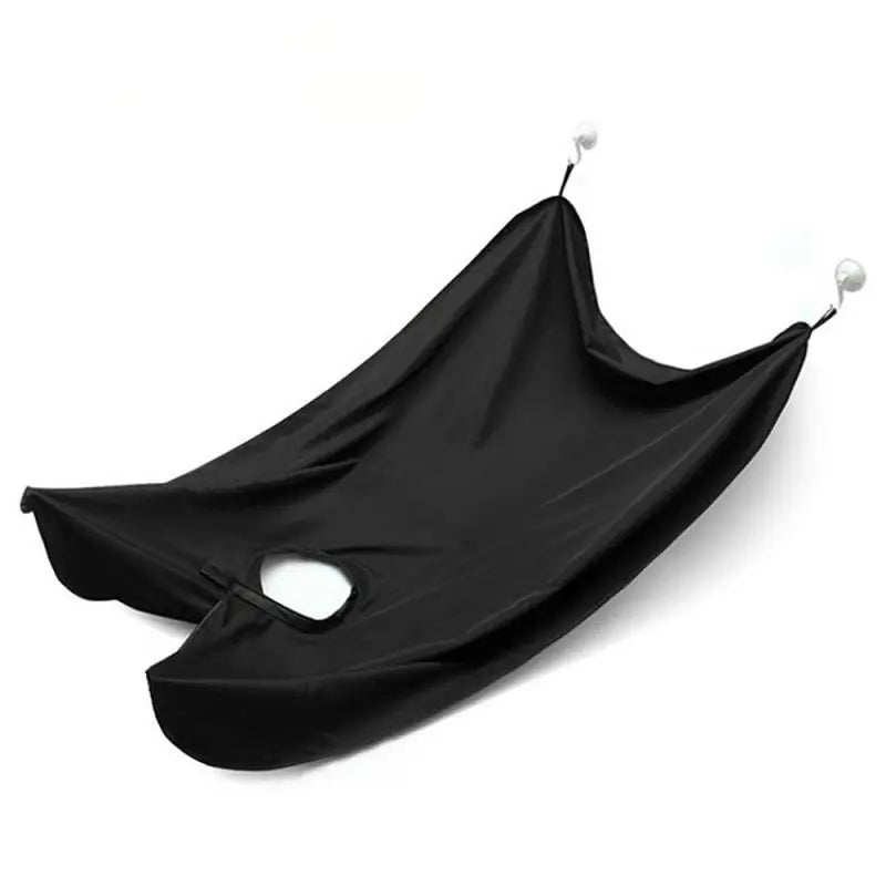 1-6pcs Men Beards Shaving Aprons Creative Wall Mirror