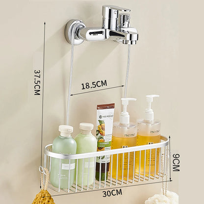 Shower Caddy Hanging Organizer Shower Basket Hooks Storage
