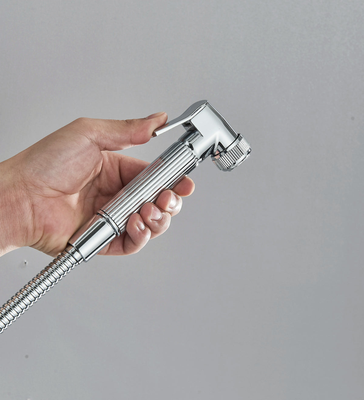 Chrome/Black Thermostat Shower Faucet Ways Bathroom Faucet