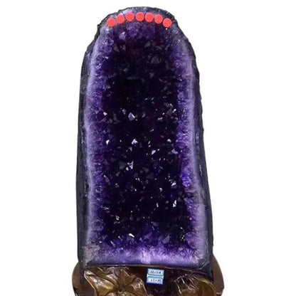 Natural Uruguay Amethyst Cave Purple Deode Ornaments Treasure