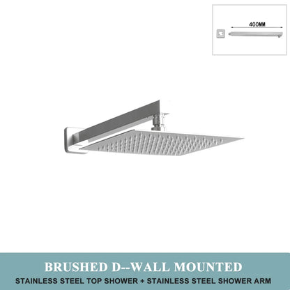 White Black Gold High Quality 8/10 Inch Stainless