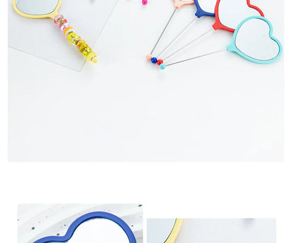 10pcs Diy Beaded Hand Mirror Creative - Beaded