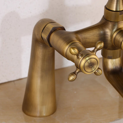 Zappo Bathtub Faucet Vintage Telephone Style Dual Handles