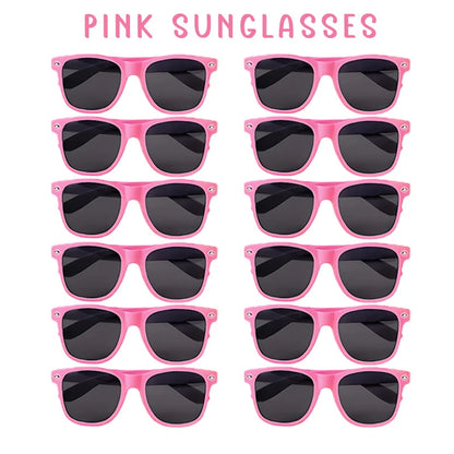 12-100pcs Wedding Sunglasses Guests Heart Shaped Sunglasses