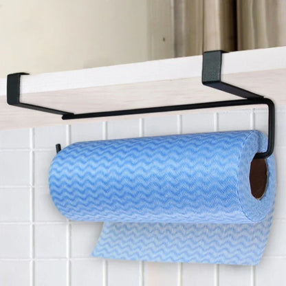 Storage White Black Toilet Shelf Paper Roll Rack